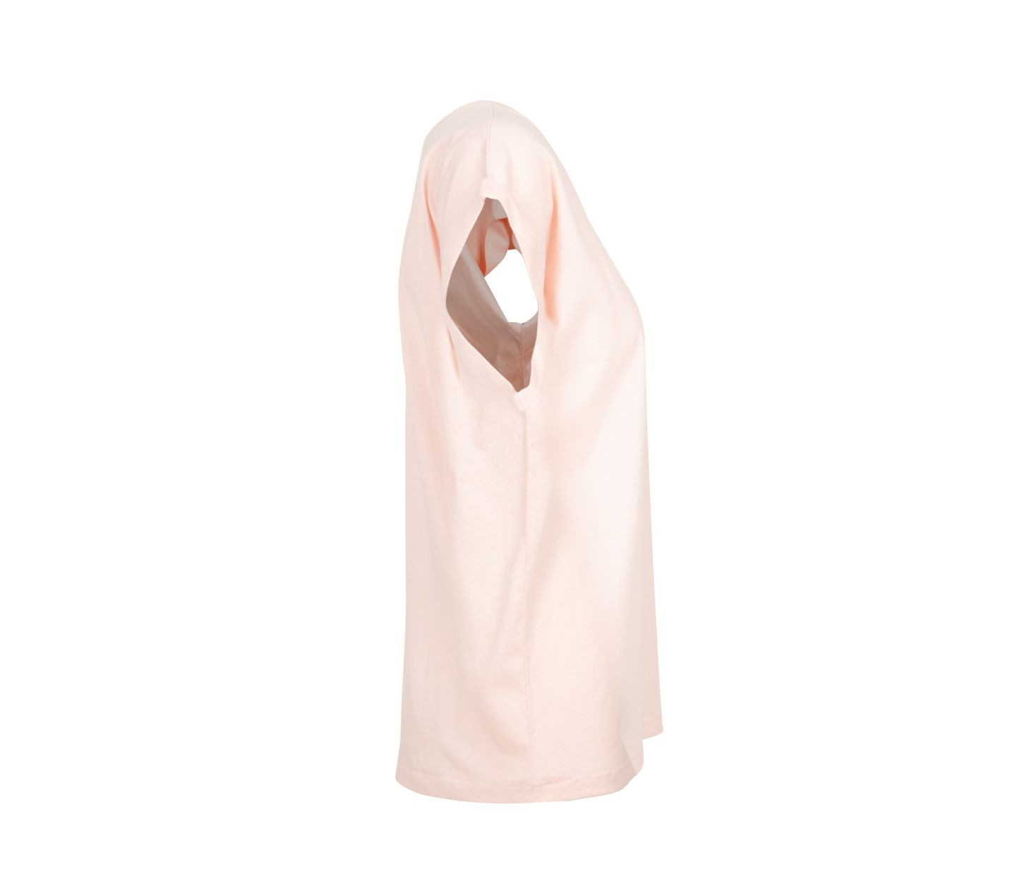 LADIES EXTENDED SHOULDER TEE