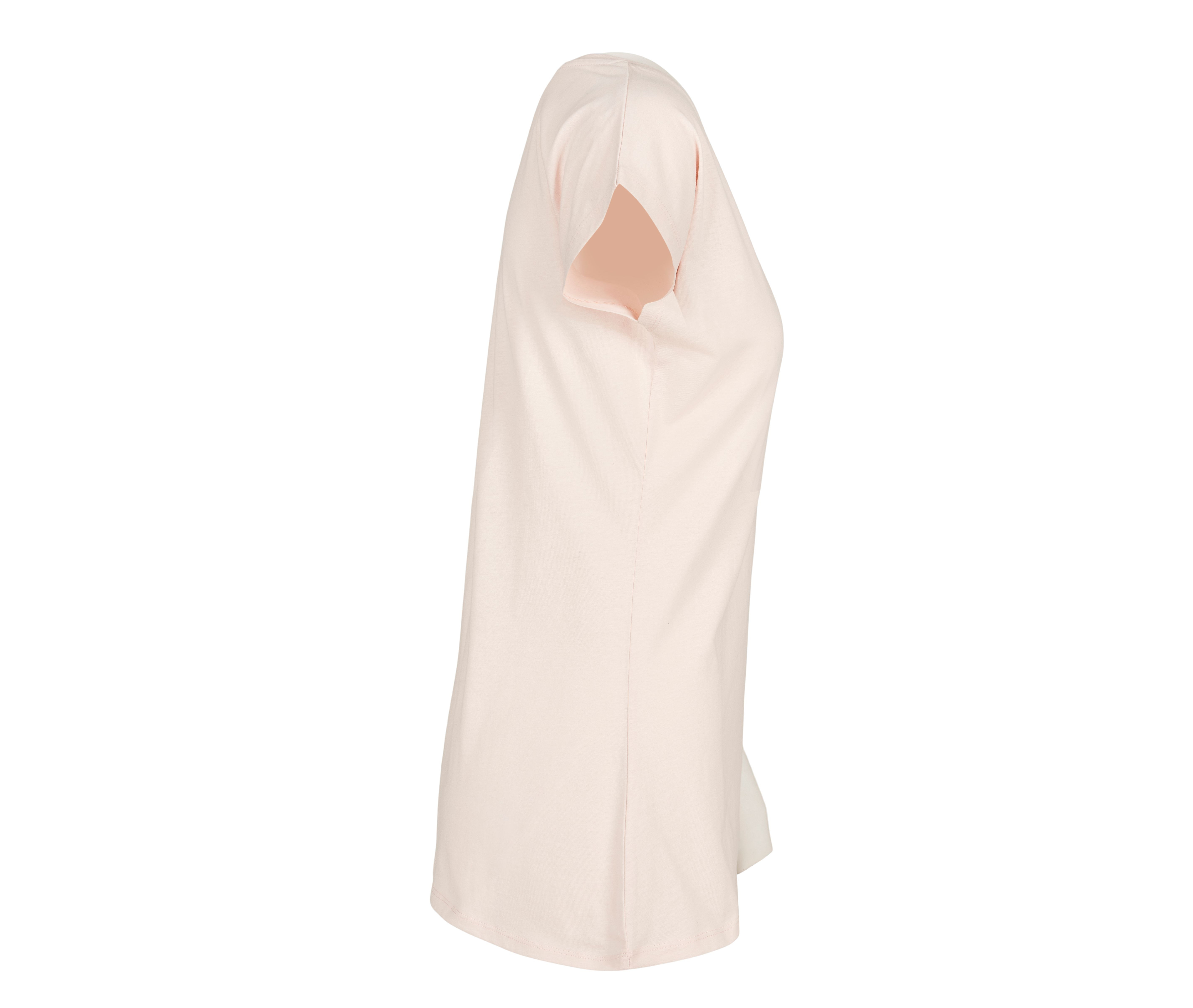 LADIES WIDE NECK TEE