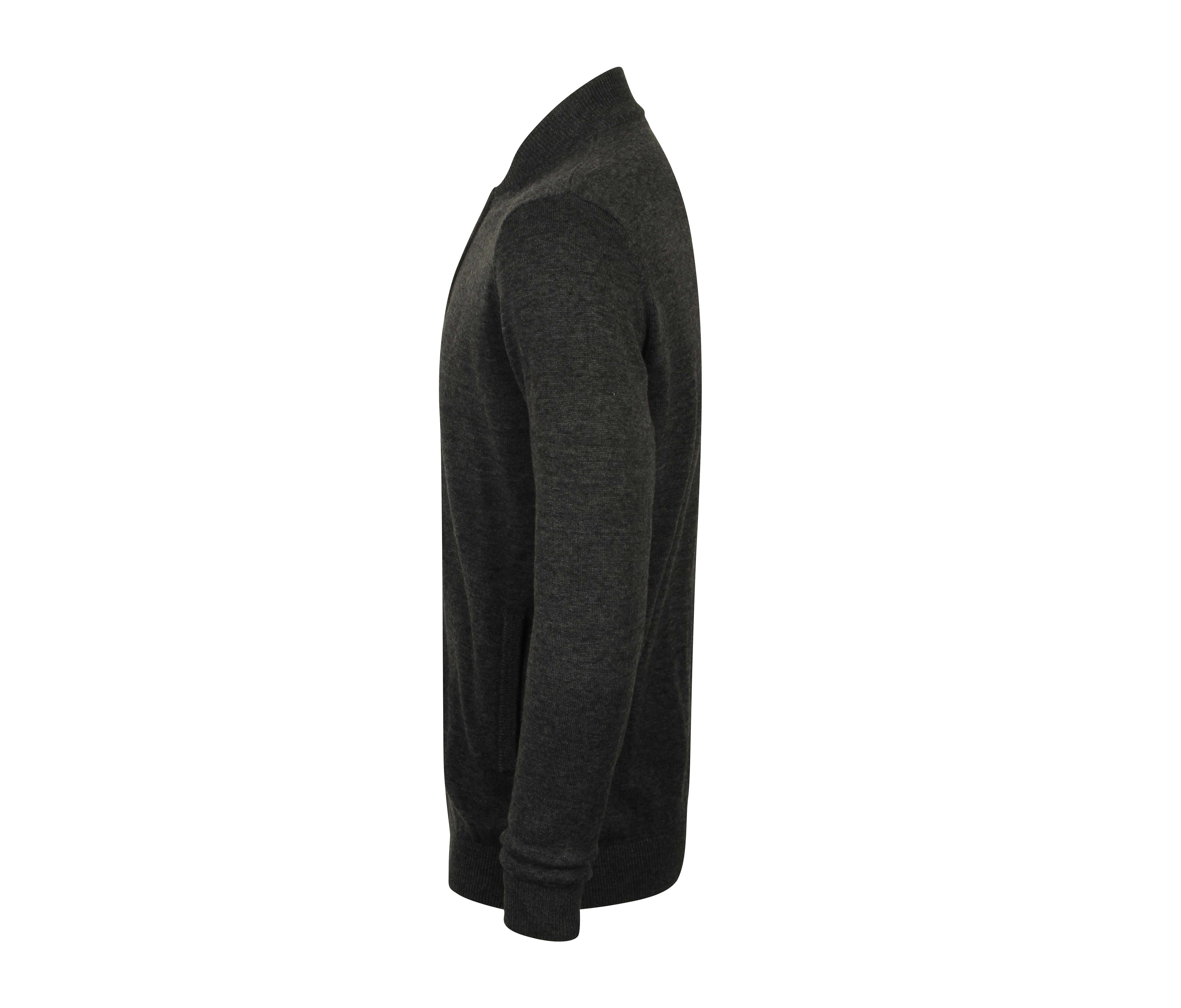 UNISEX KNITTED BOMBER JACKET
