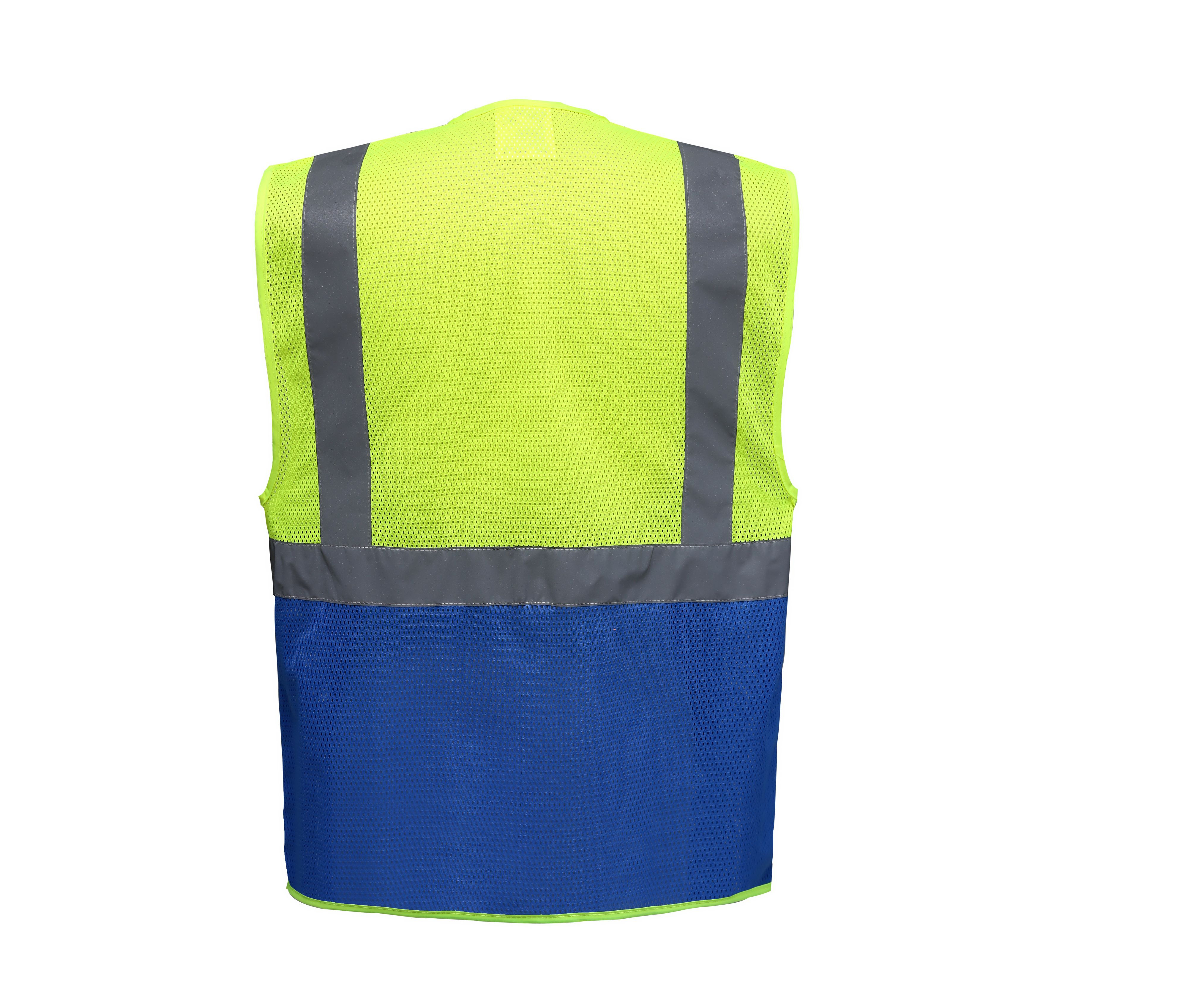 HI-VIS TOP COOL RECYCLED OPEN MESH EXECUTIVE WAISTCOAT