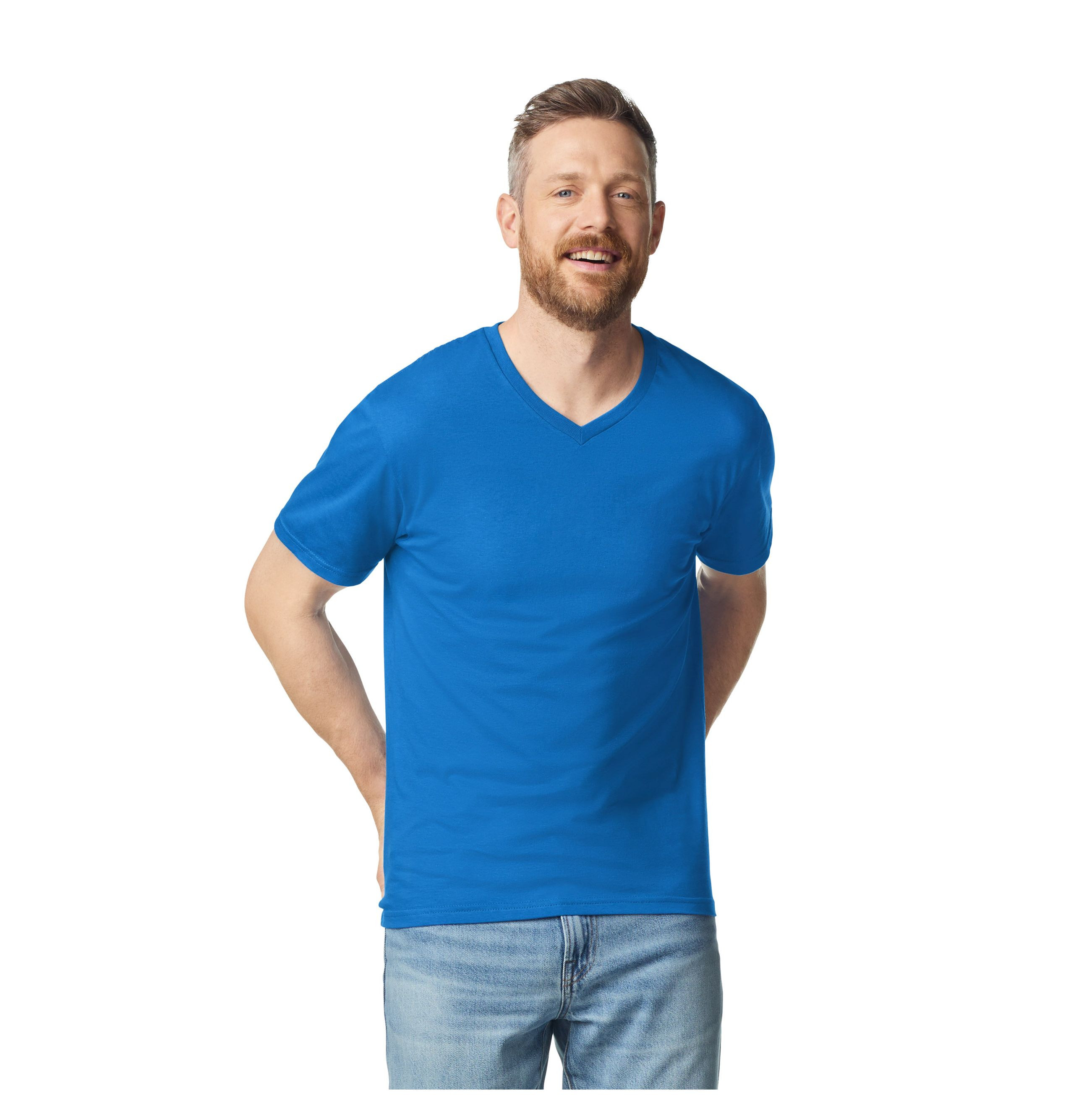 SOFTSTYLE ADULT V-NECK T-SHIRT