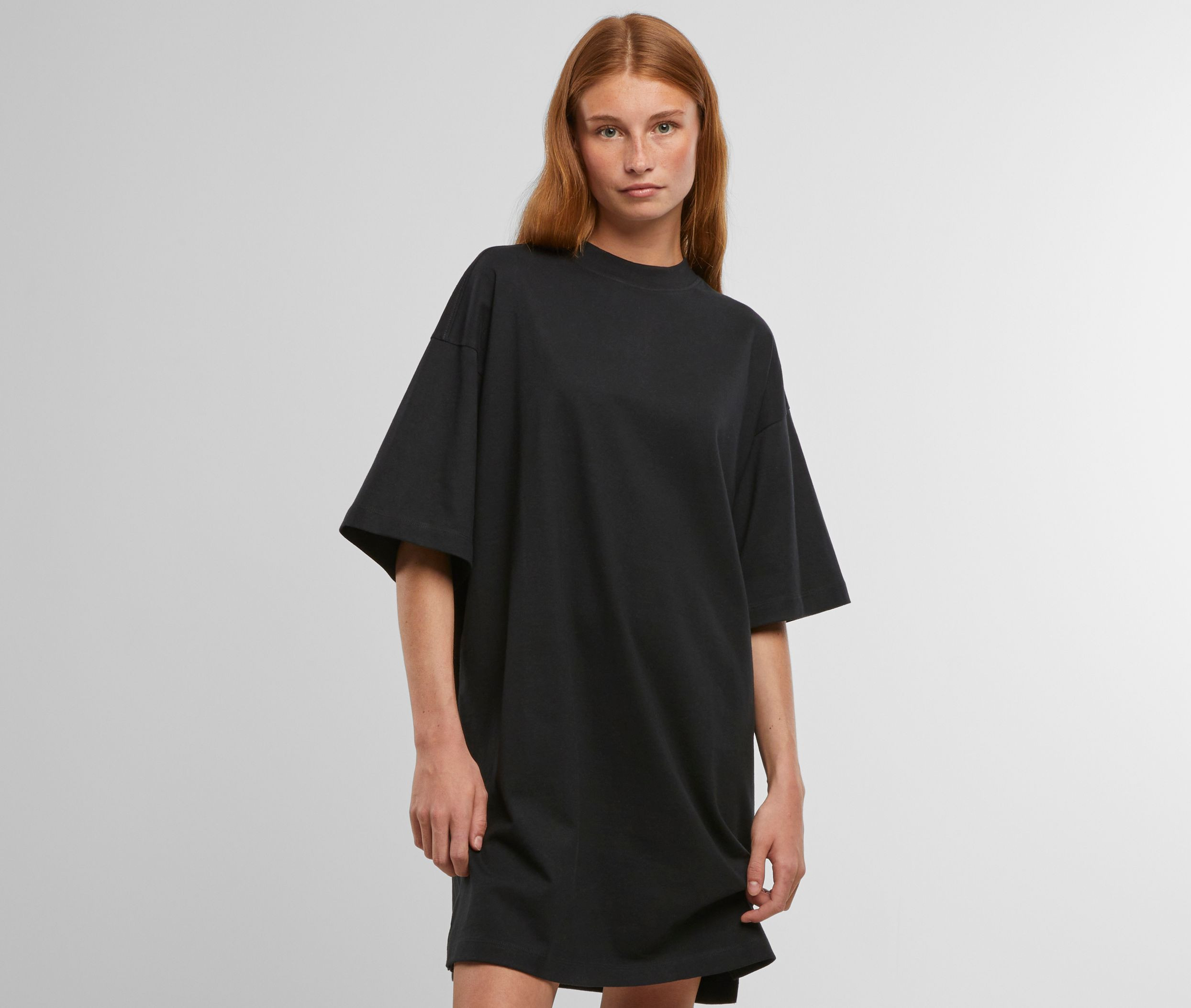 LADIES HEAVY OVERSIZED TEE DRESS