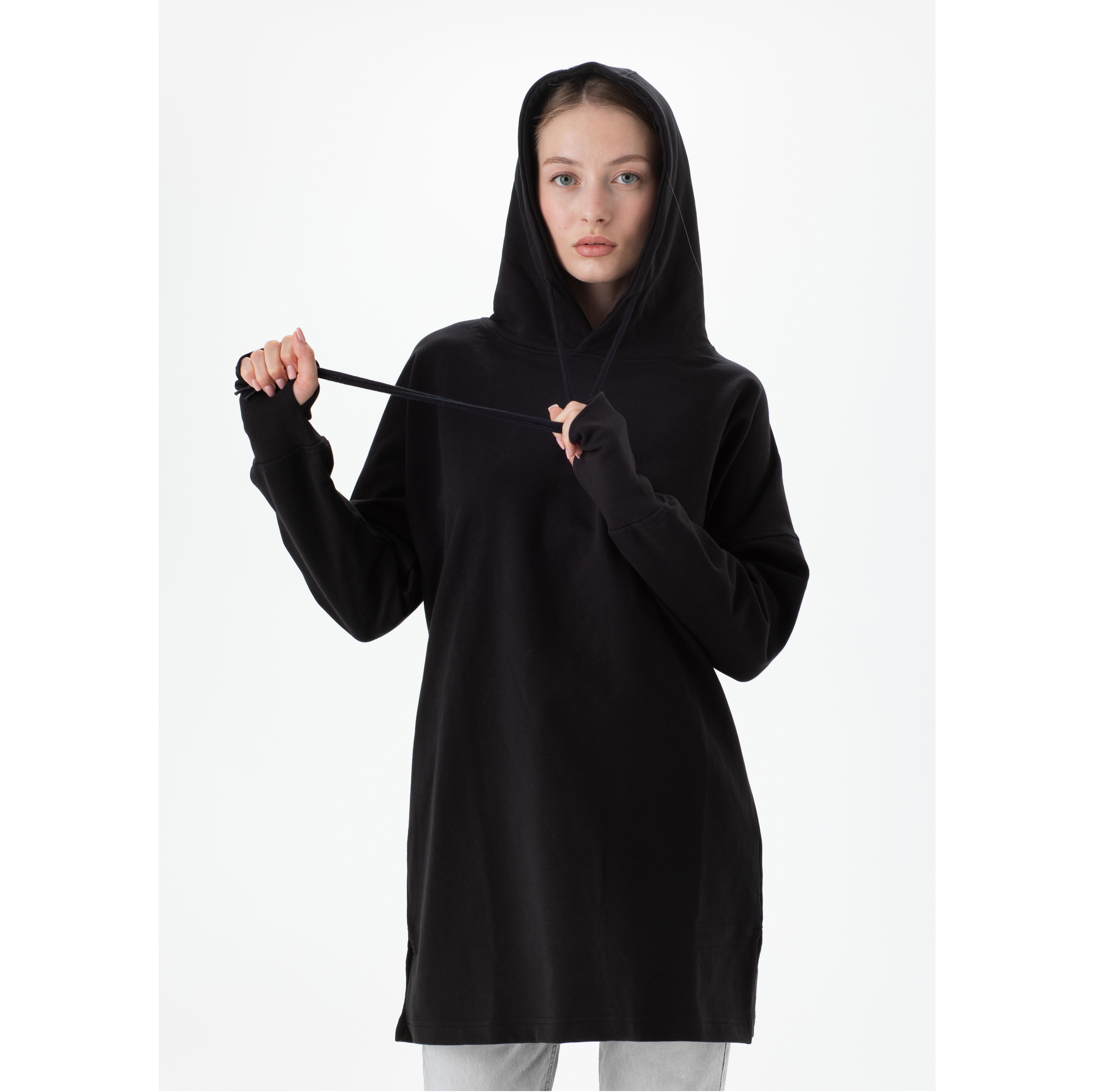 WOMEN'S HOODIE DRESS