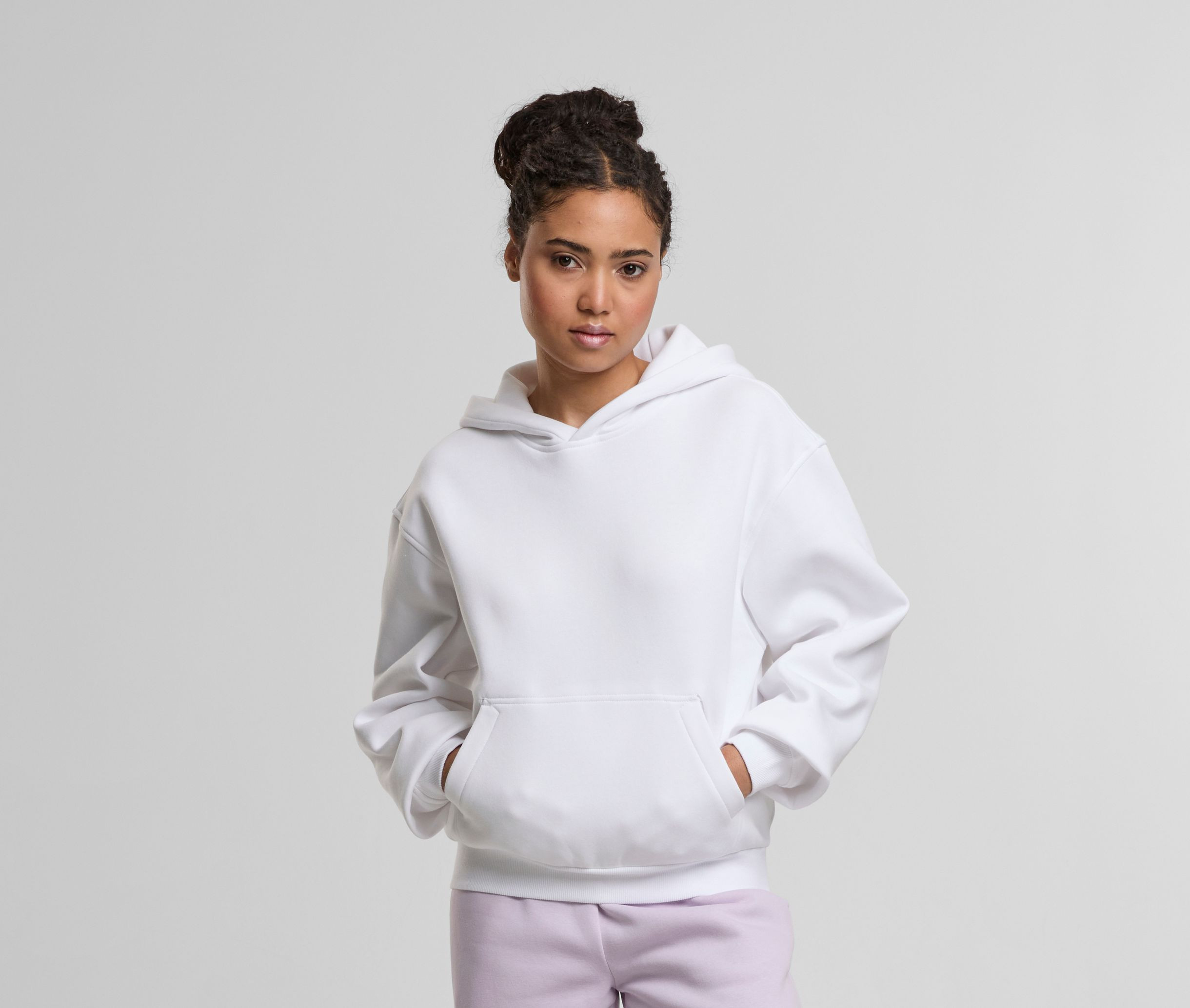 LADIES LOOSE FIT HOODY