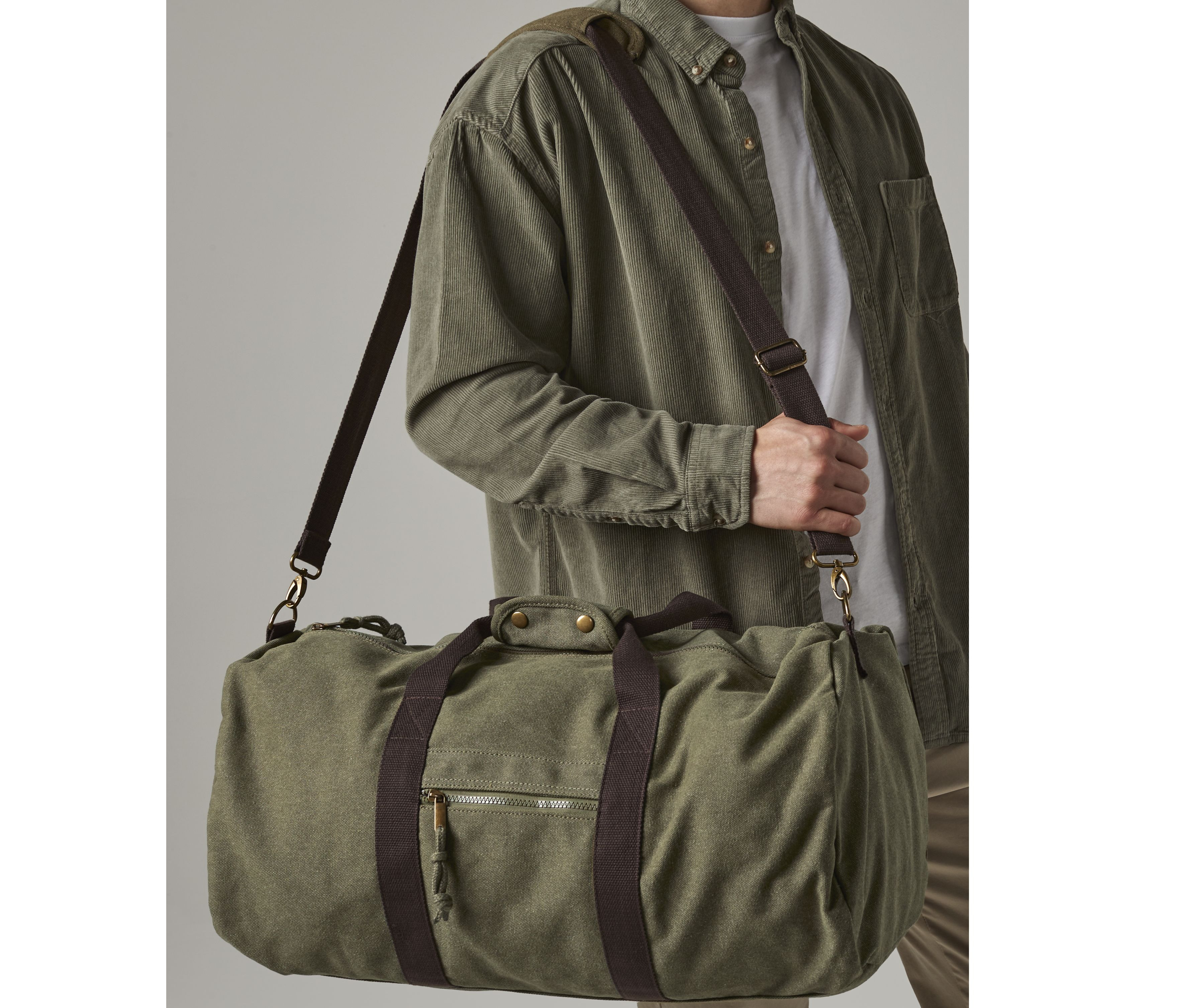 VINTAGE CANVAS HOLDALL