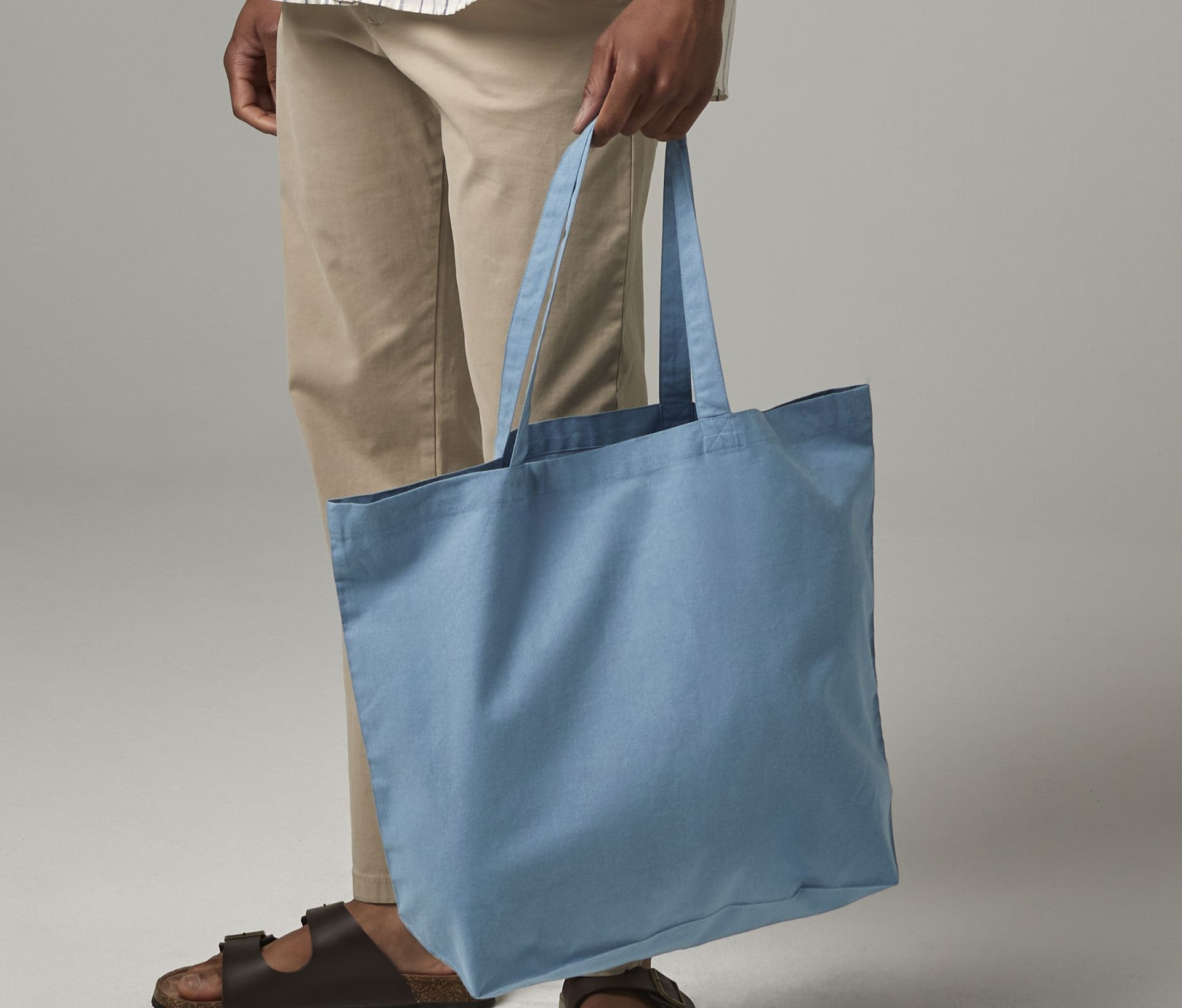 ORGANIC NATURAL DYED MAXI BAG FOR LIFE