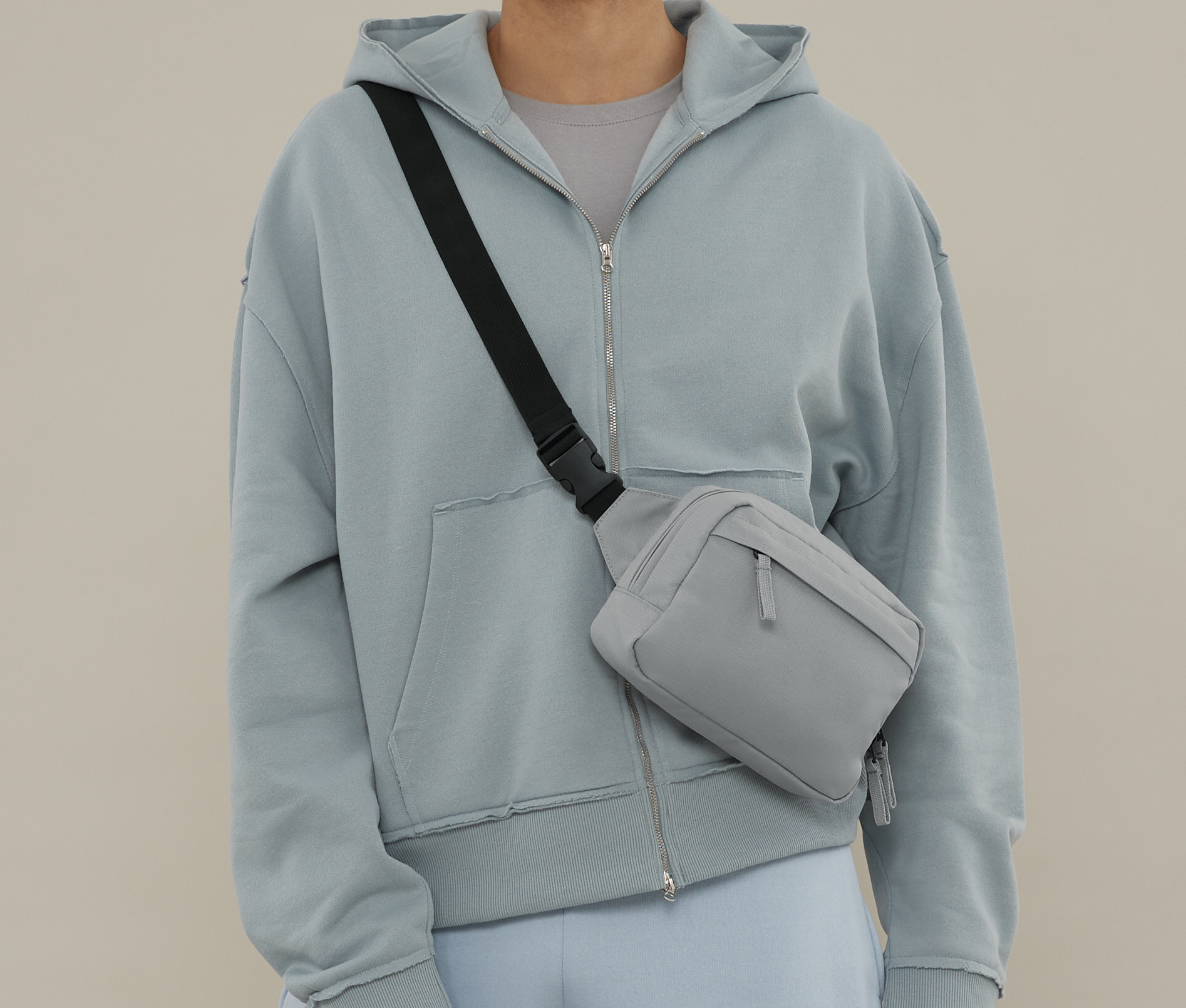 PREMIUM RECYCLED CROSS BODY BAG