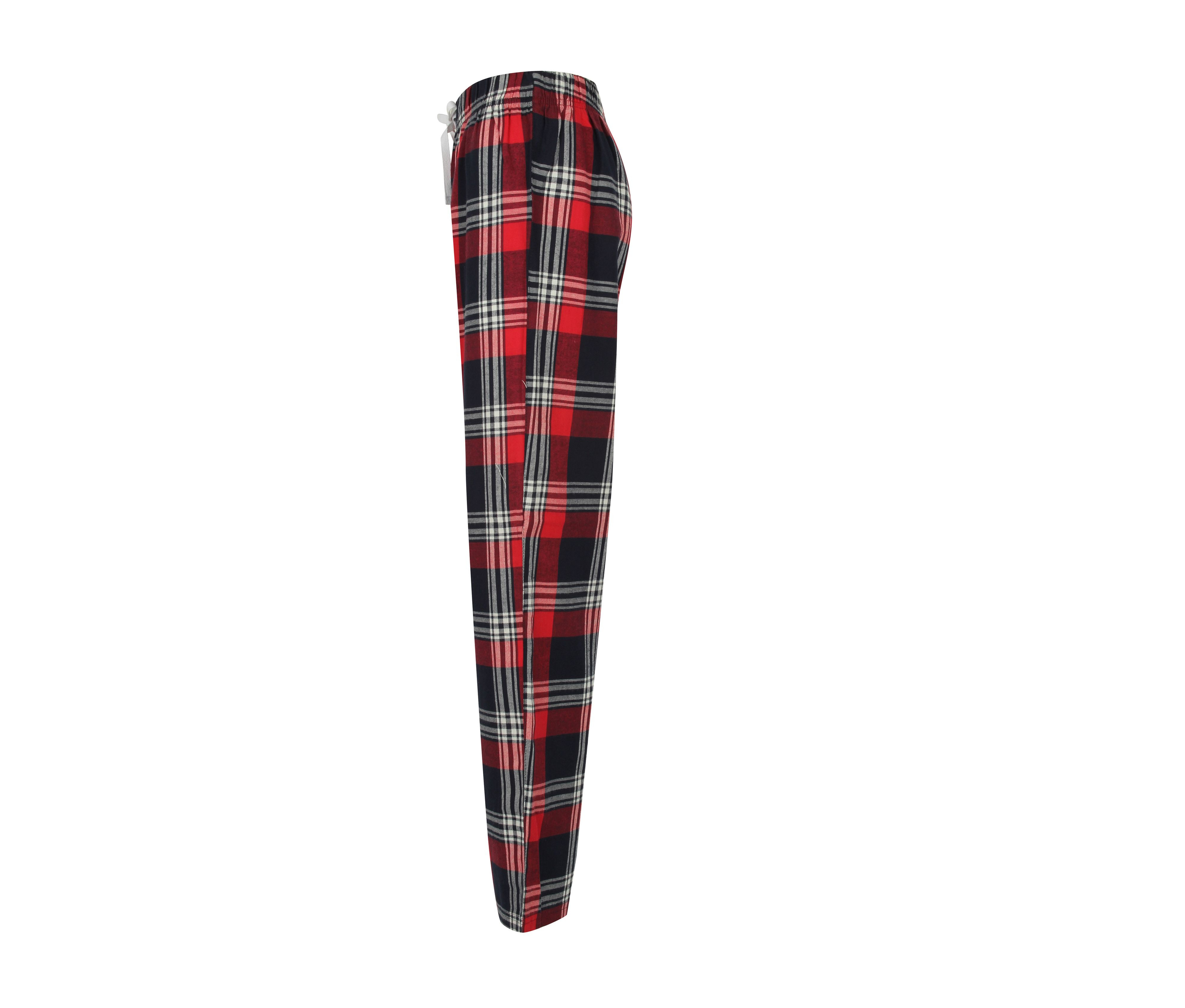 WOMEN'S TARTAN LOUNGE TROUSERS