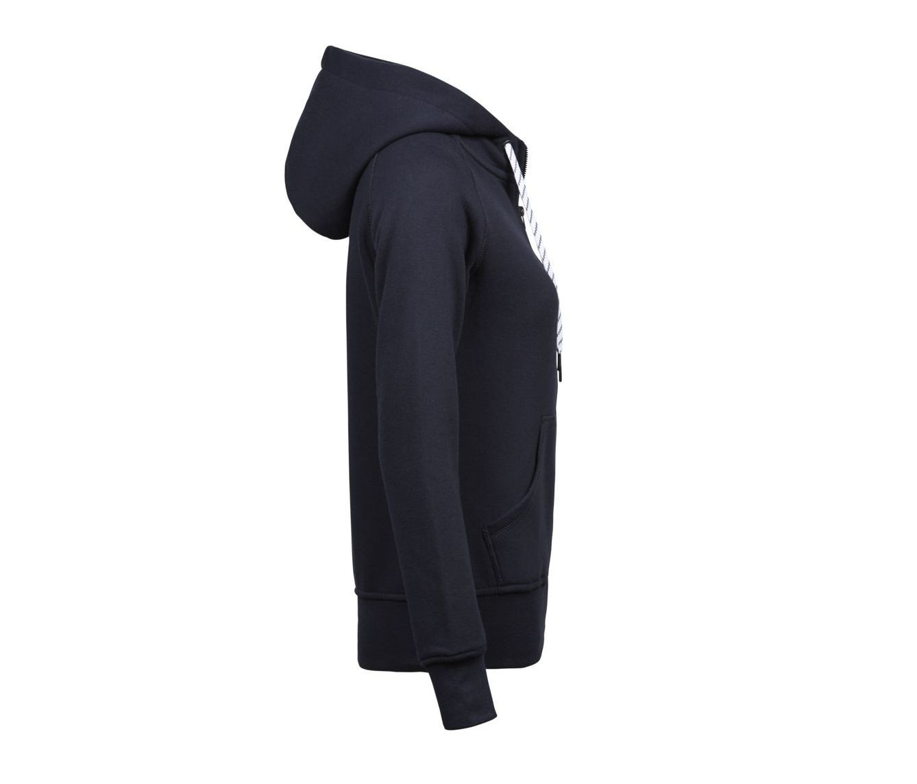 LADIES FASHION FULL ZIP HOOD