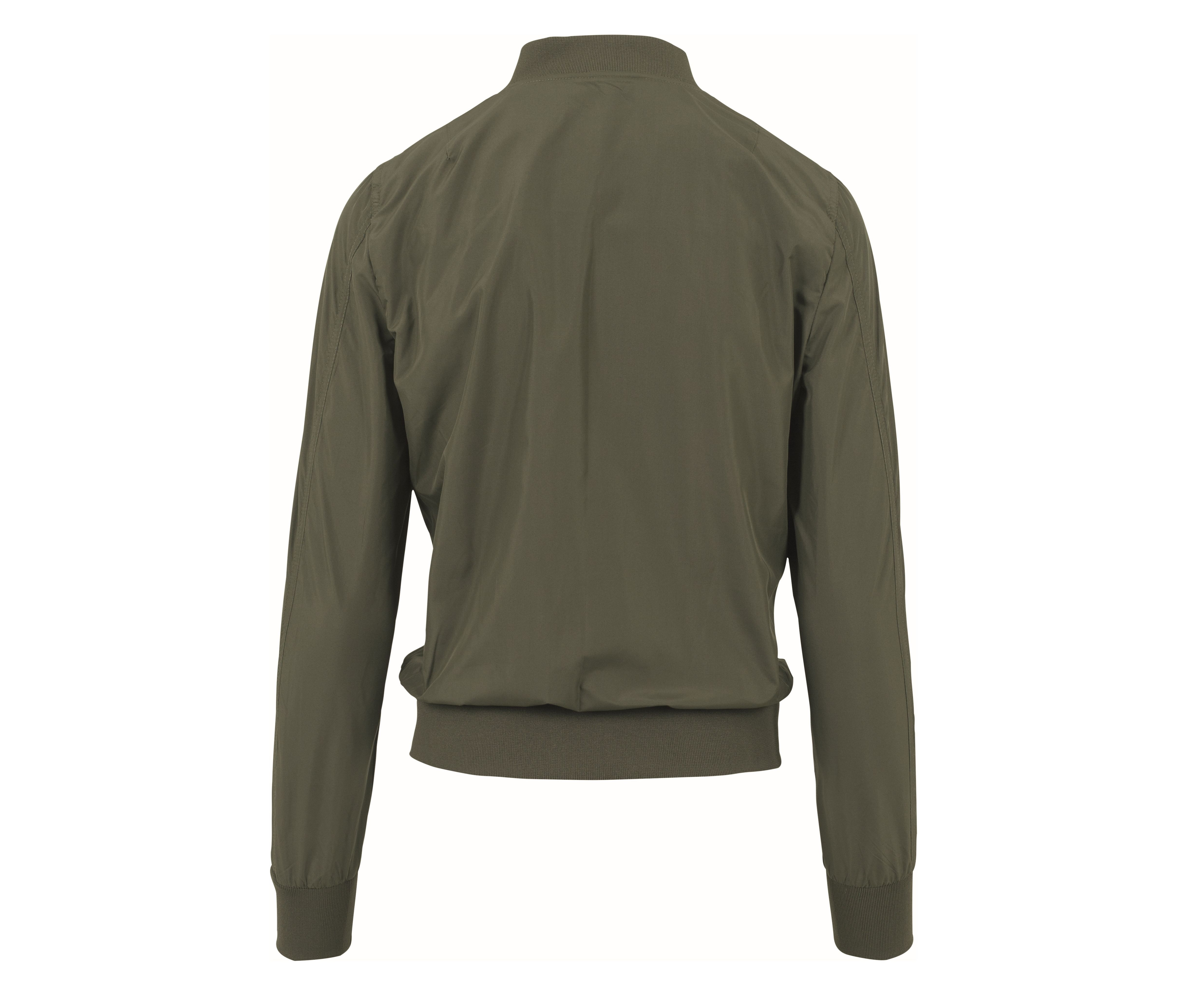 LADIES NYLON BOMBER JACKET