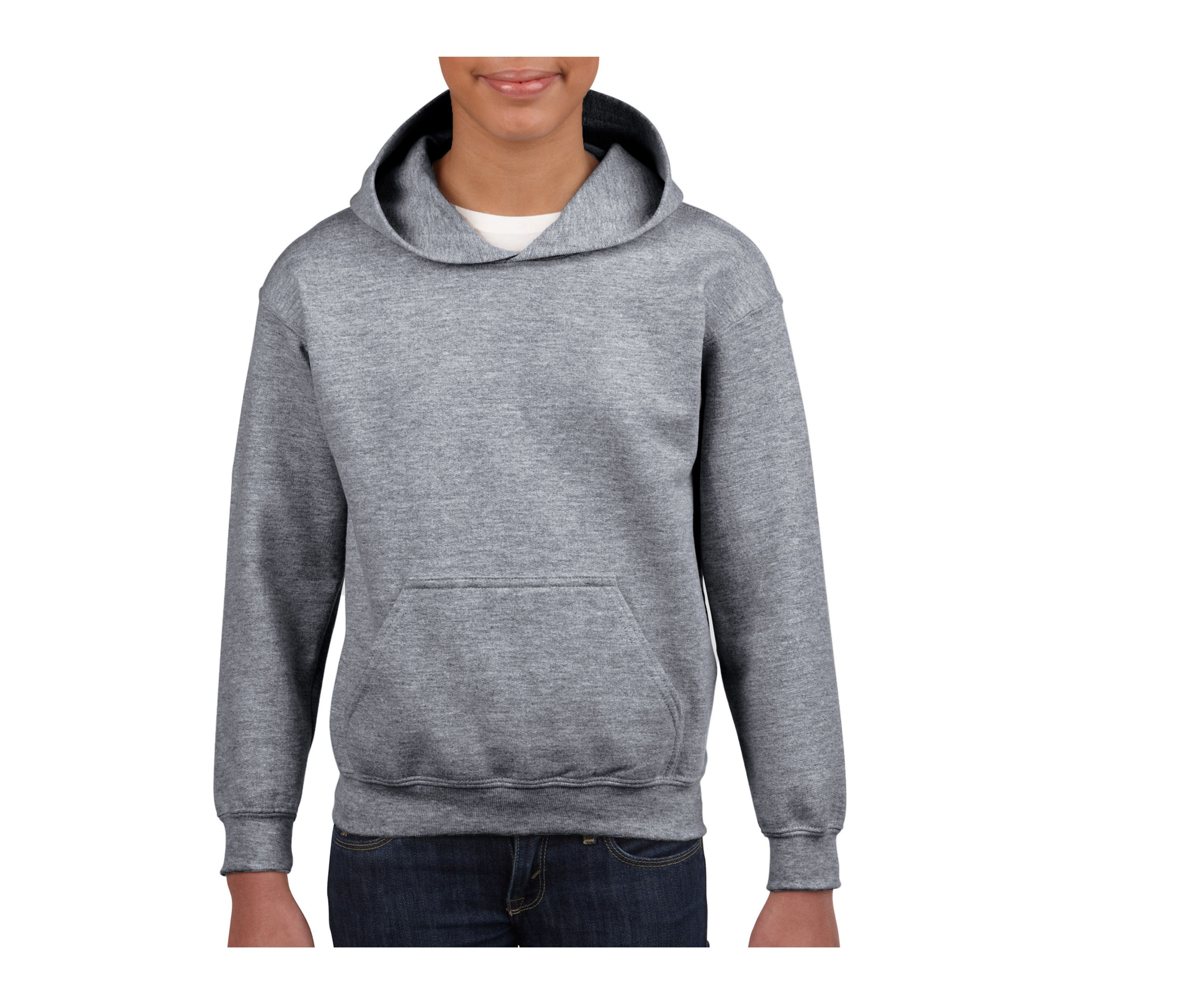 HEAVY BLEND YOUTH HOODED SWEATSHIRT