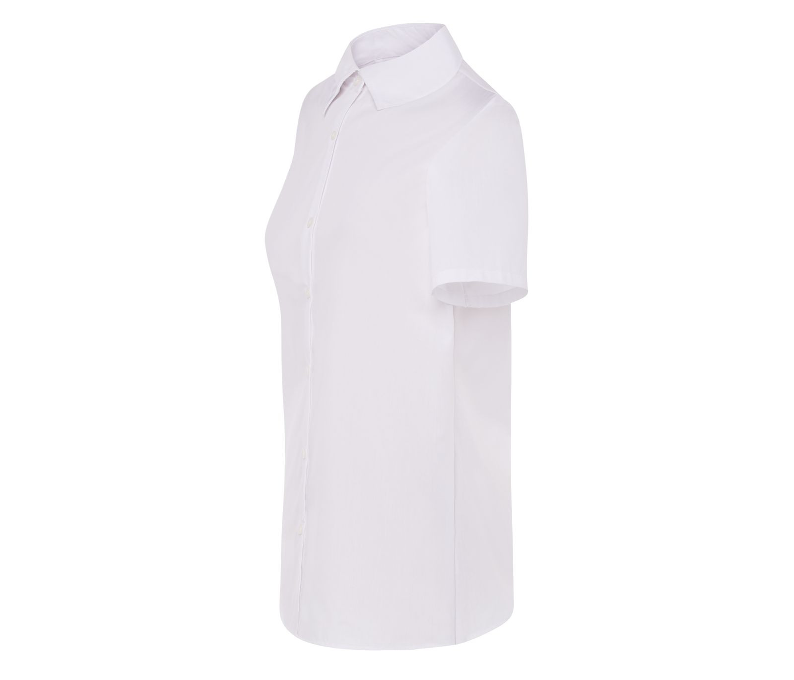 LADY CASUAL & BUSINESS SS SHIRT POPLIN