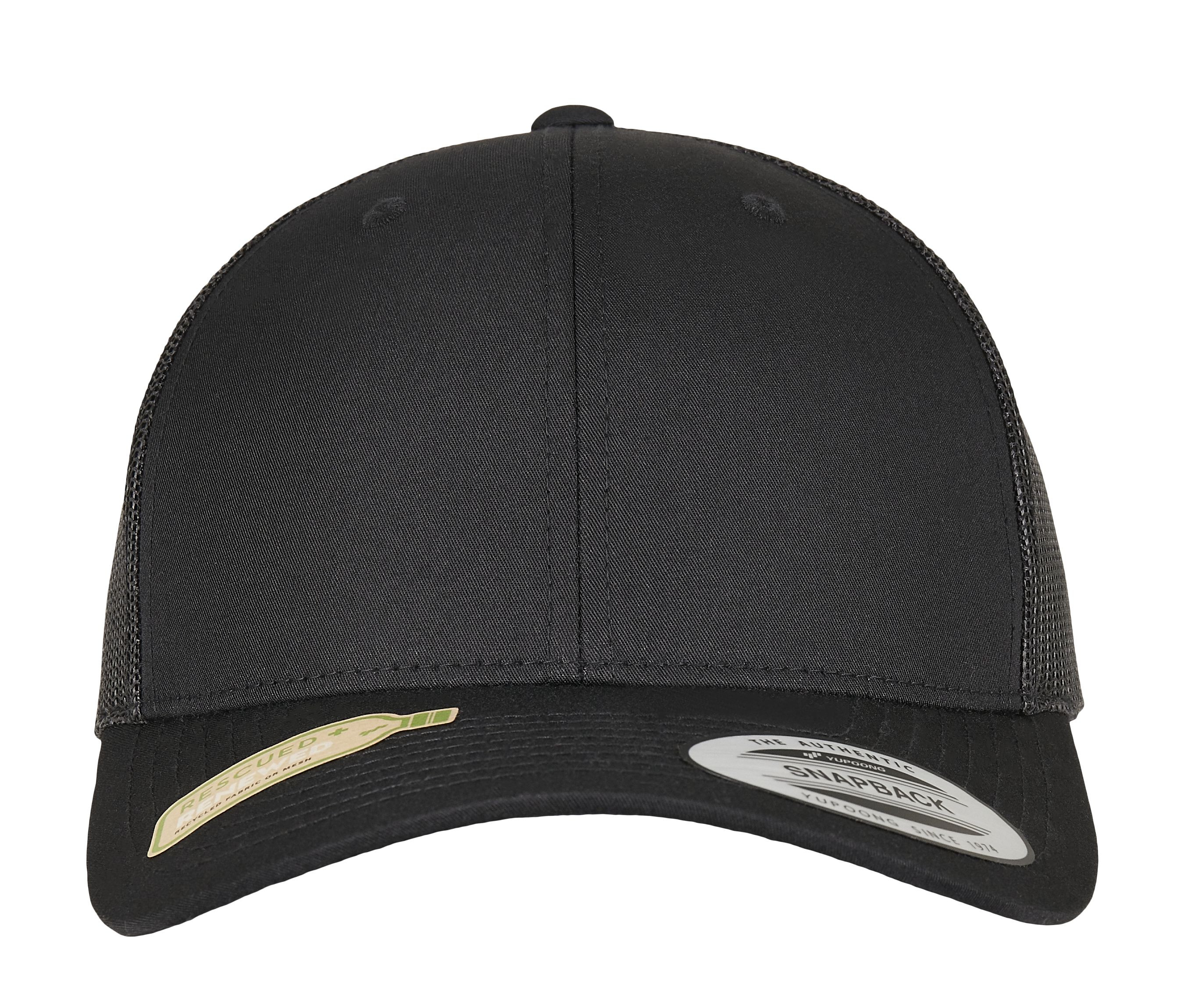 TRUCKER RECYCLED POLYESTER FABRIC CAP