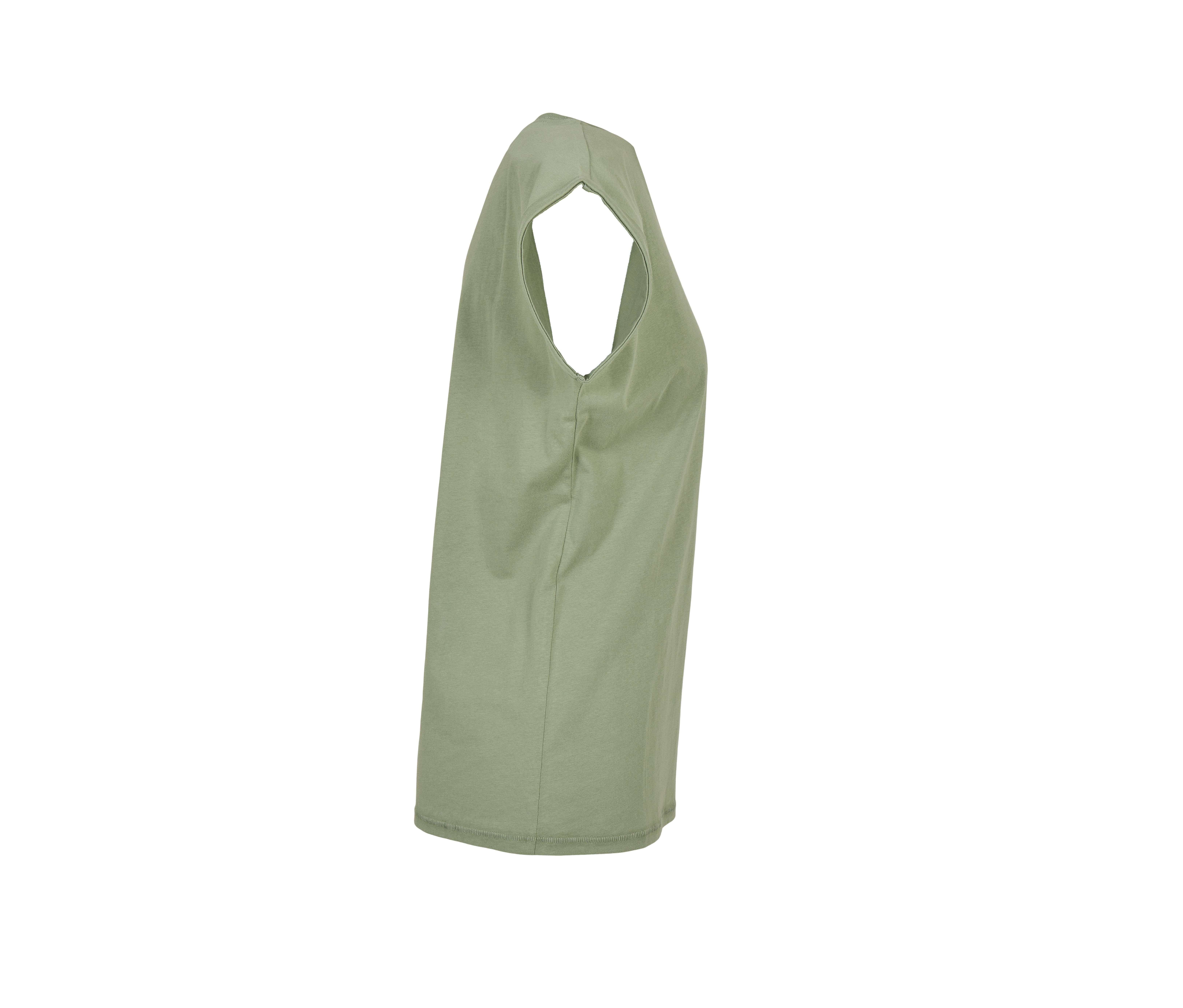 LADIES EXTENDED SHOULDER TEE