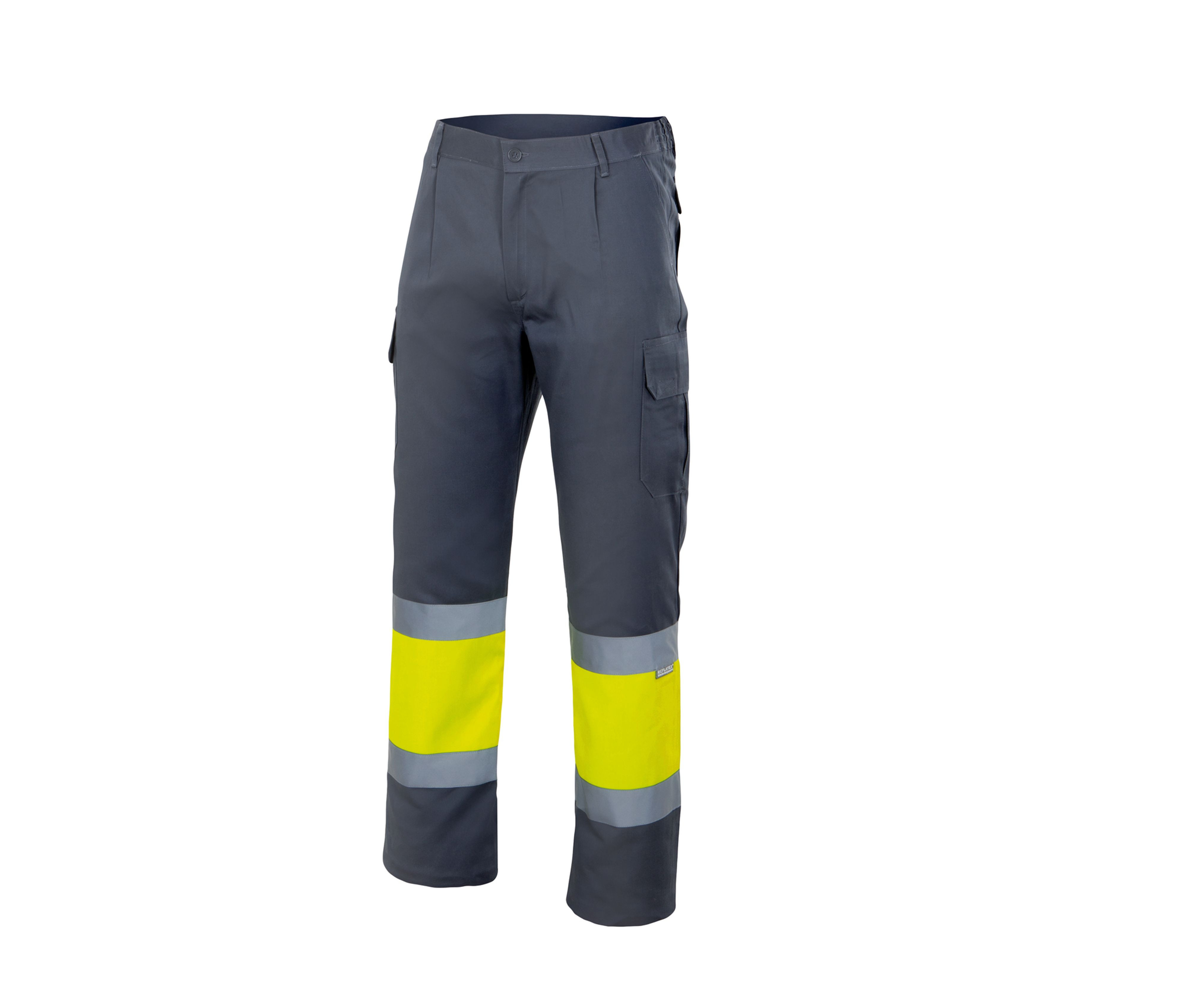 PANTALON BICOLORE MULTIPOCHES