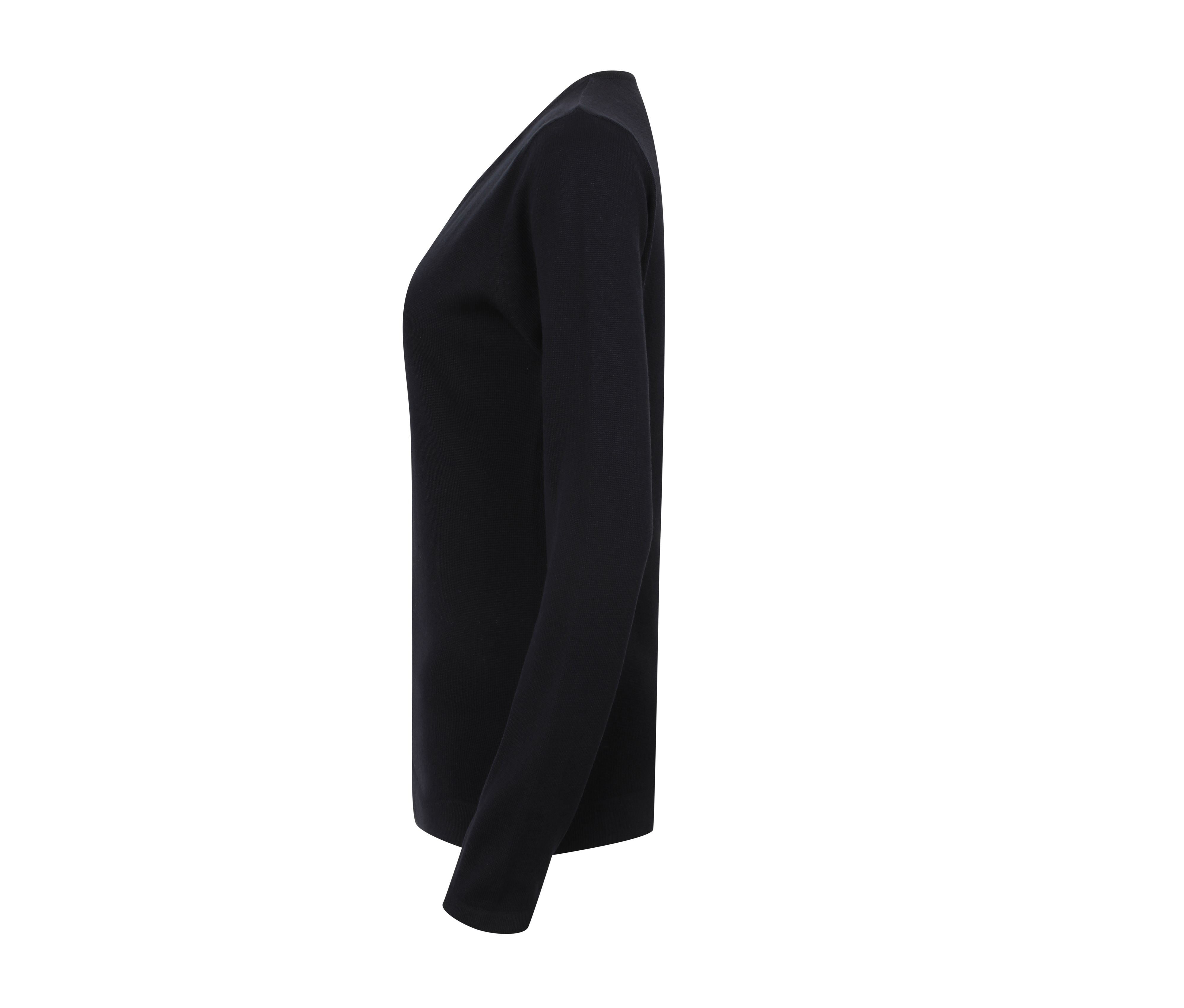 LADIES' V-NECK JUMPER