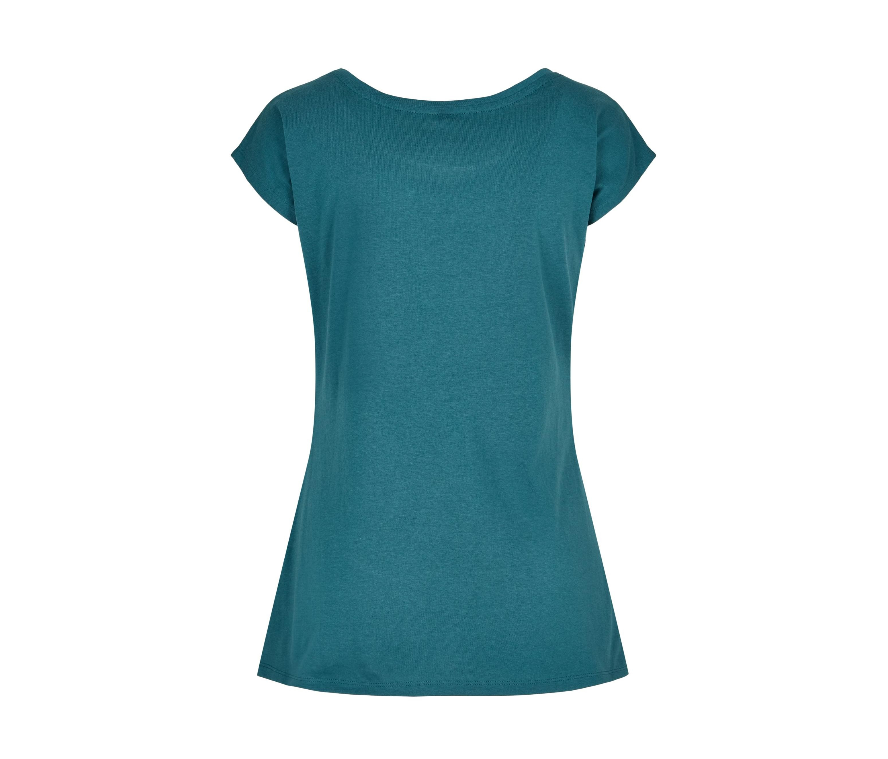 LADIES WIDE NECK TEE