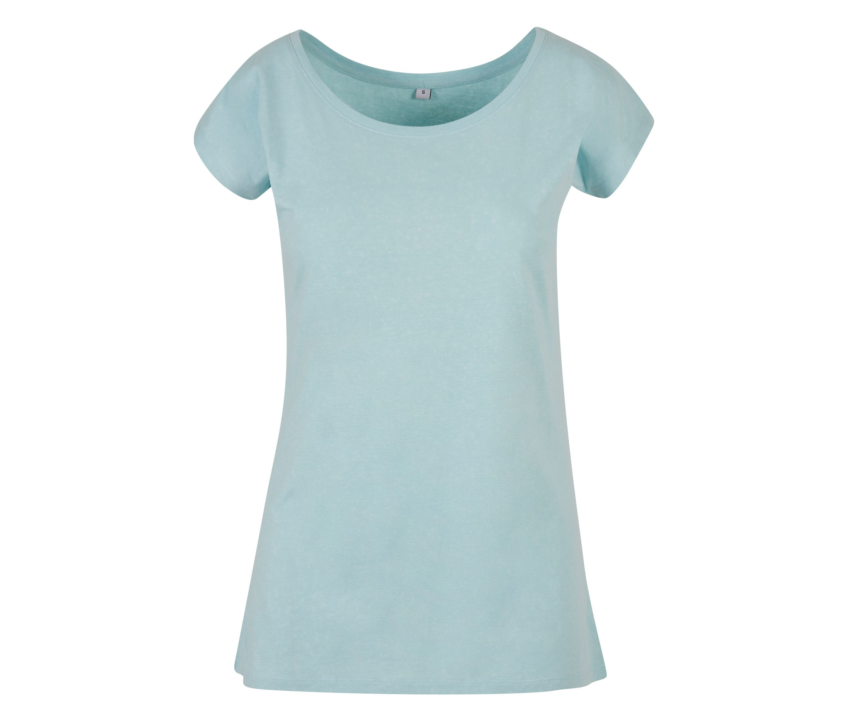 LADIES WIDE NECK TEE