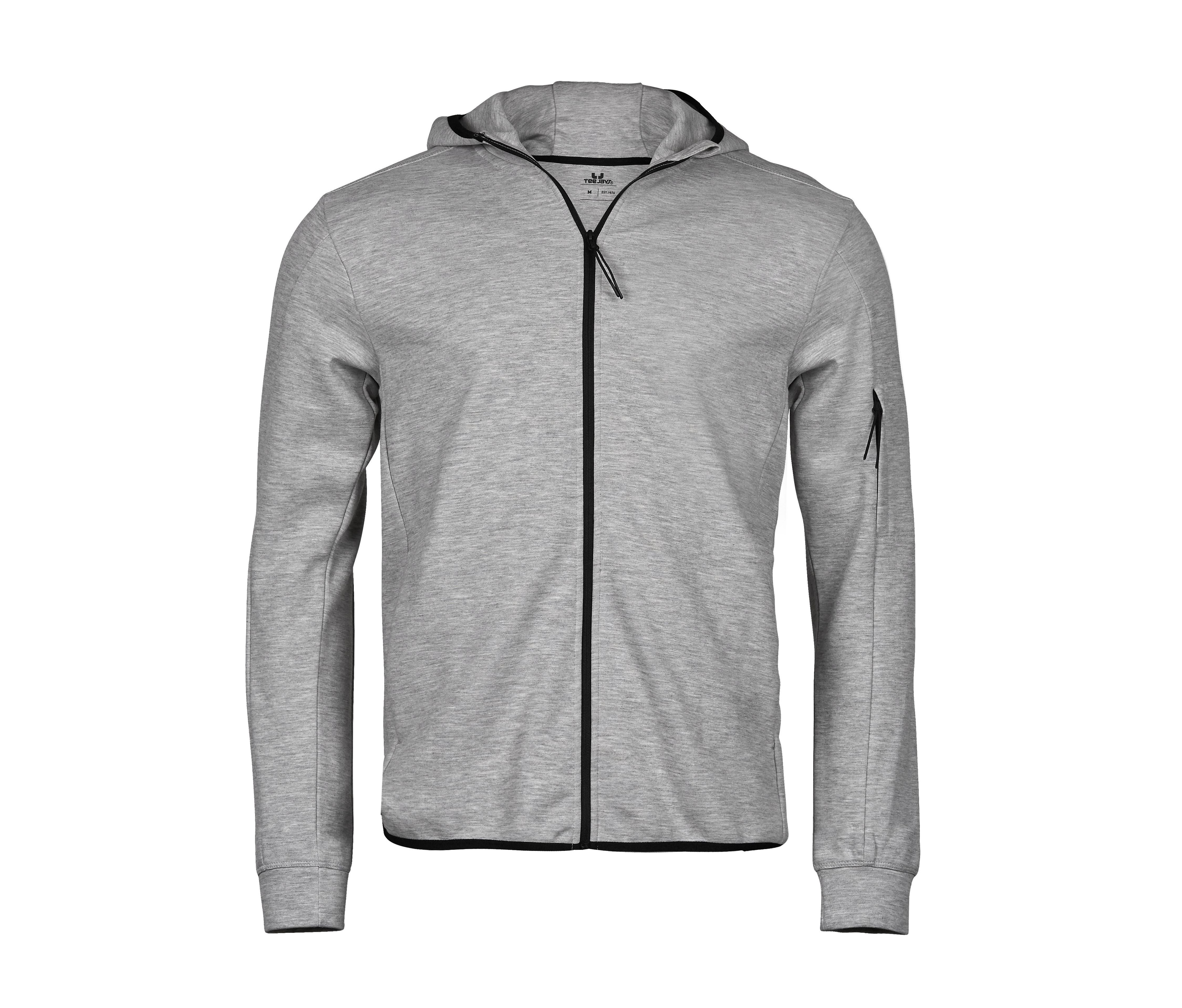 ATHLETIC HOODED FULL ZIP SWEAT