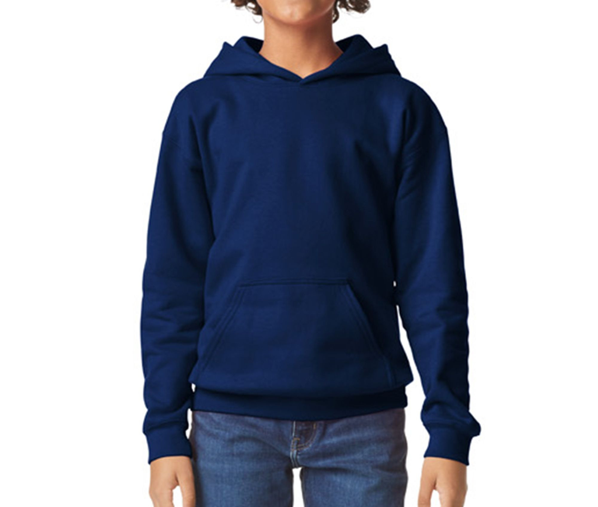 SOFTSTYLE® MIDWEIGHT FLEECE YOUTH HOODIE