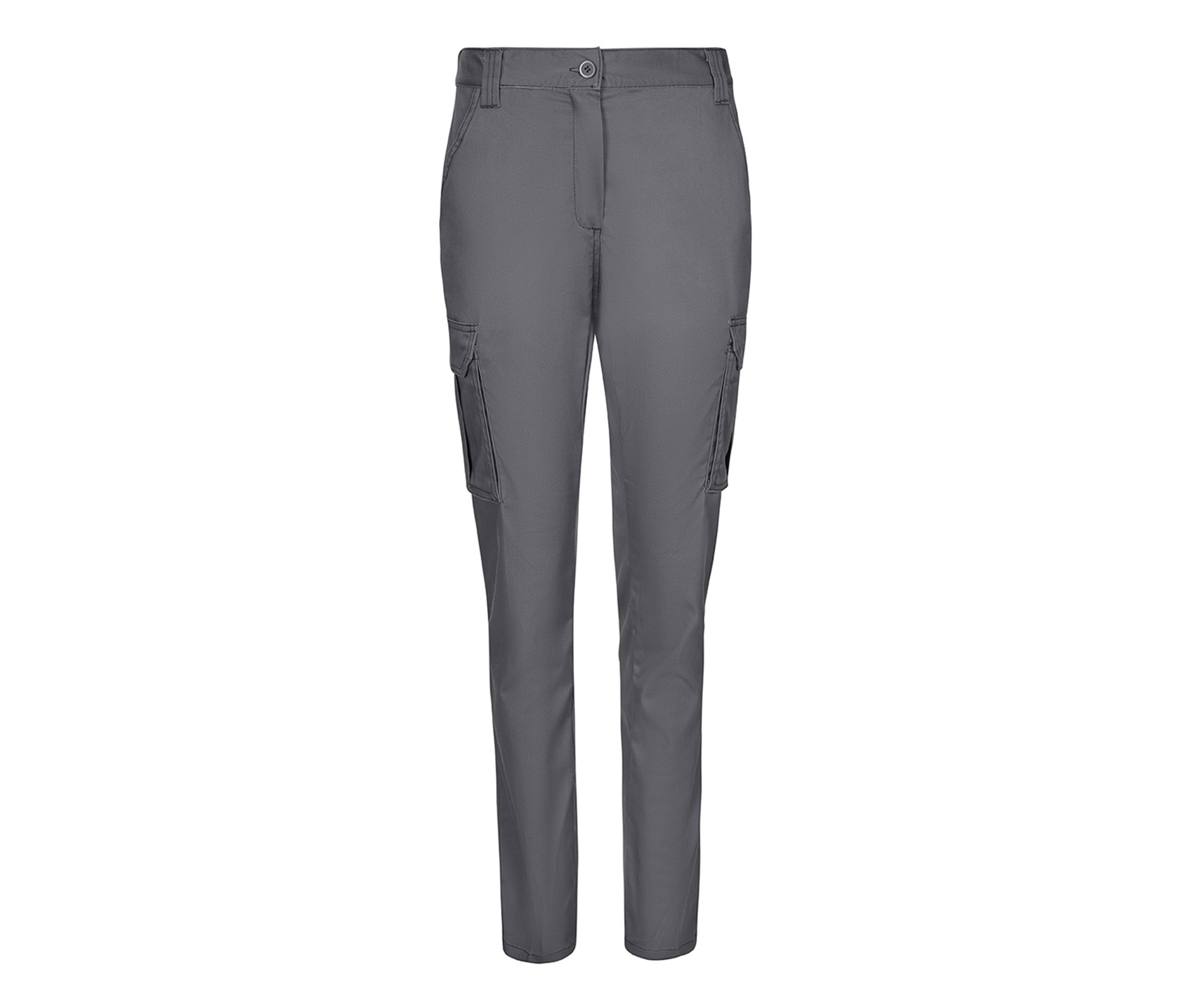 PANTALON STRETCH MULTI-POCHES FEMME