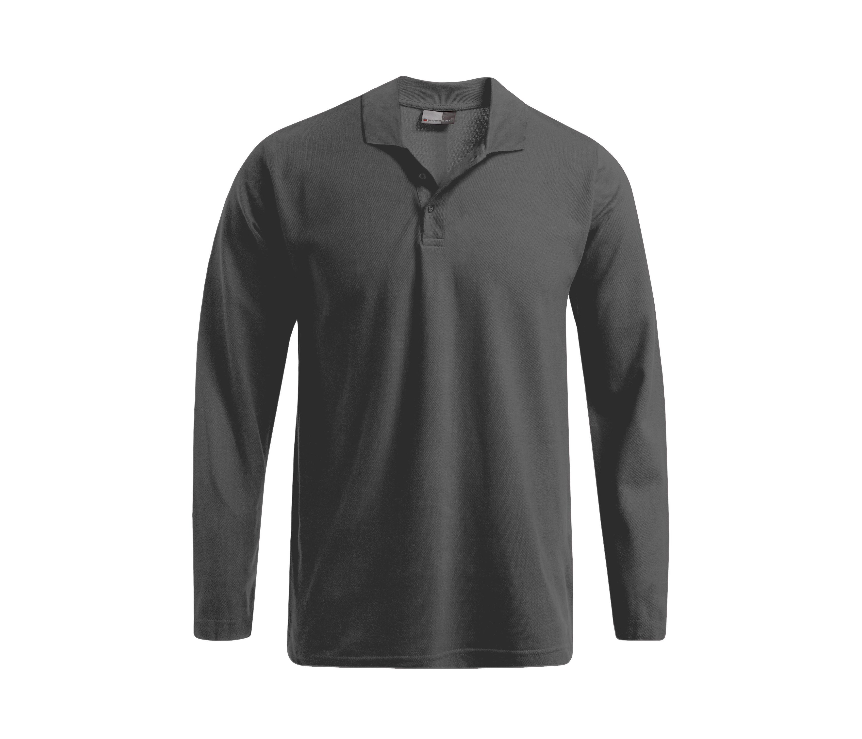 MEN’S LONG SLEEVE HEAVY POLO
