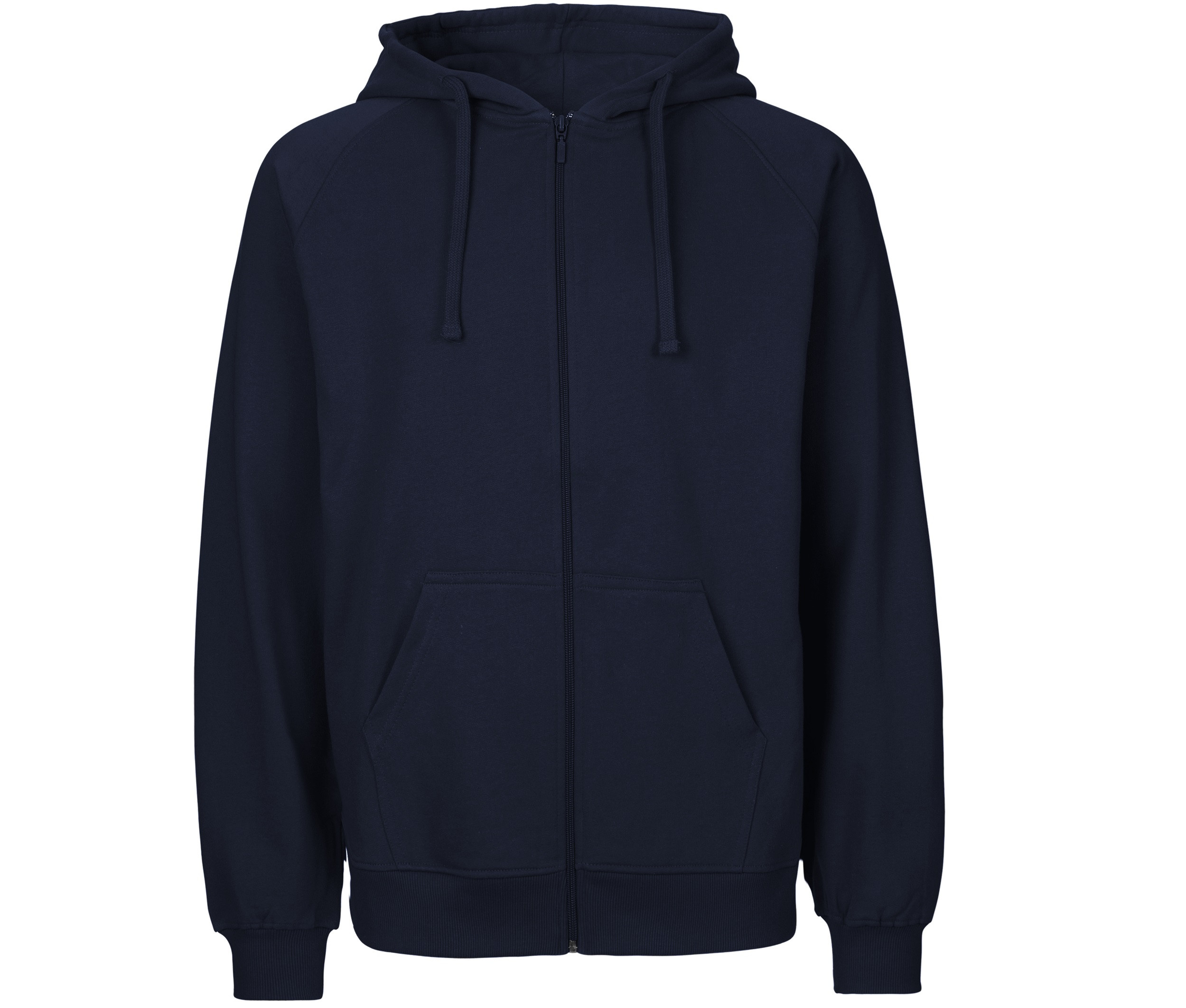 UNISEX TIGER COTTON HOODIE WITH ZIP