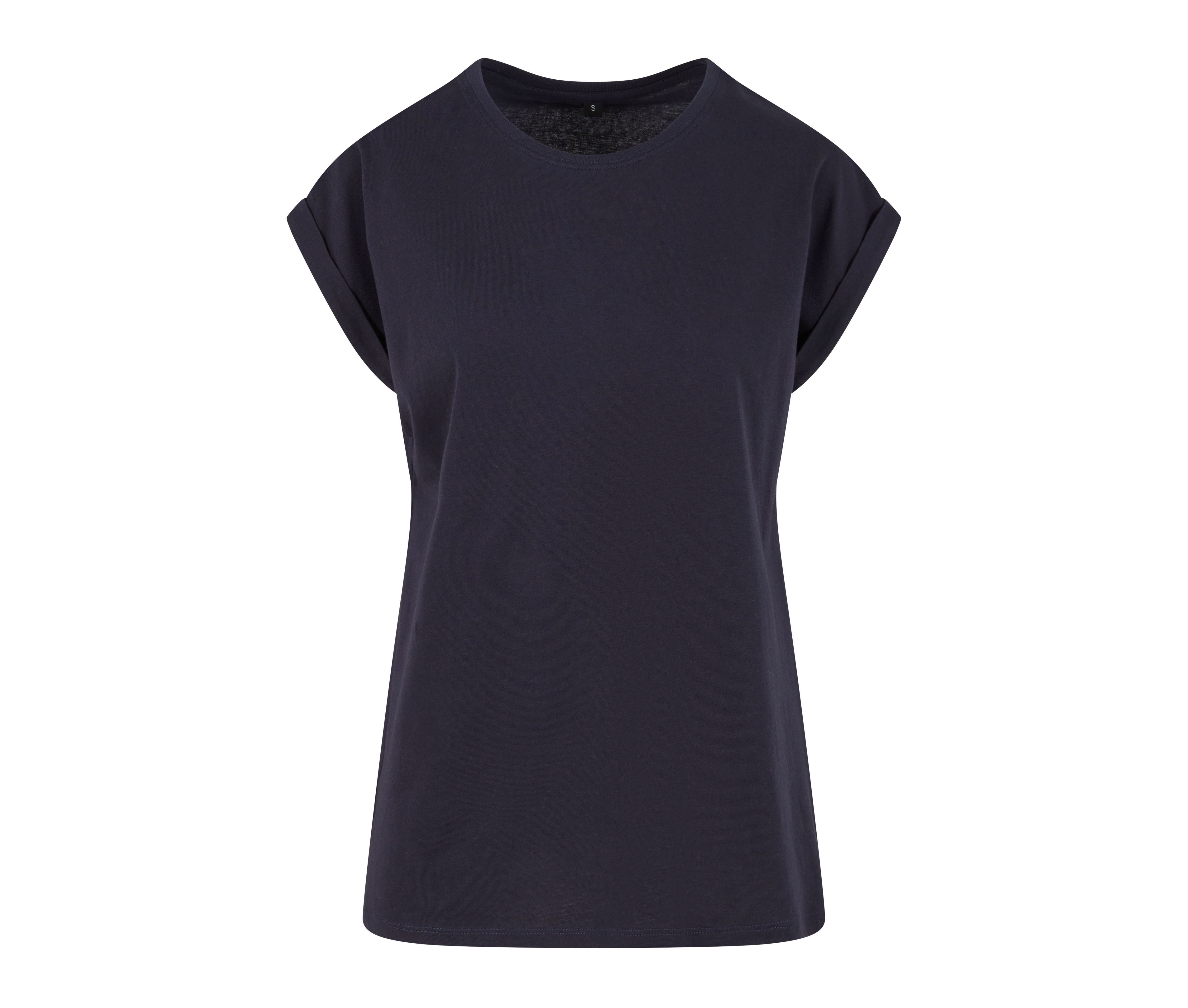LADIES REGULAR EXTENDED SHOULDER TEE