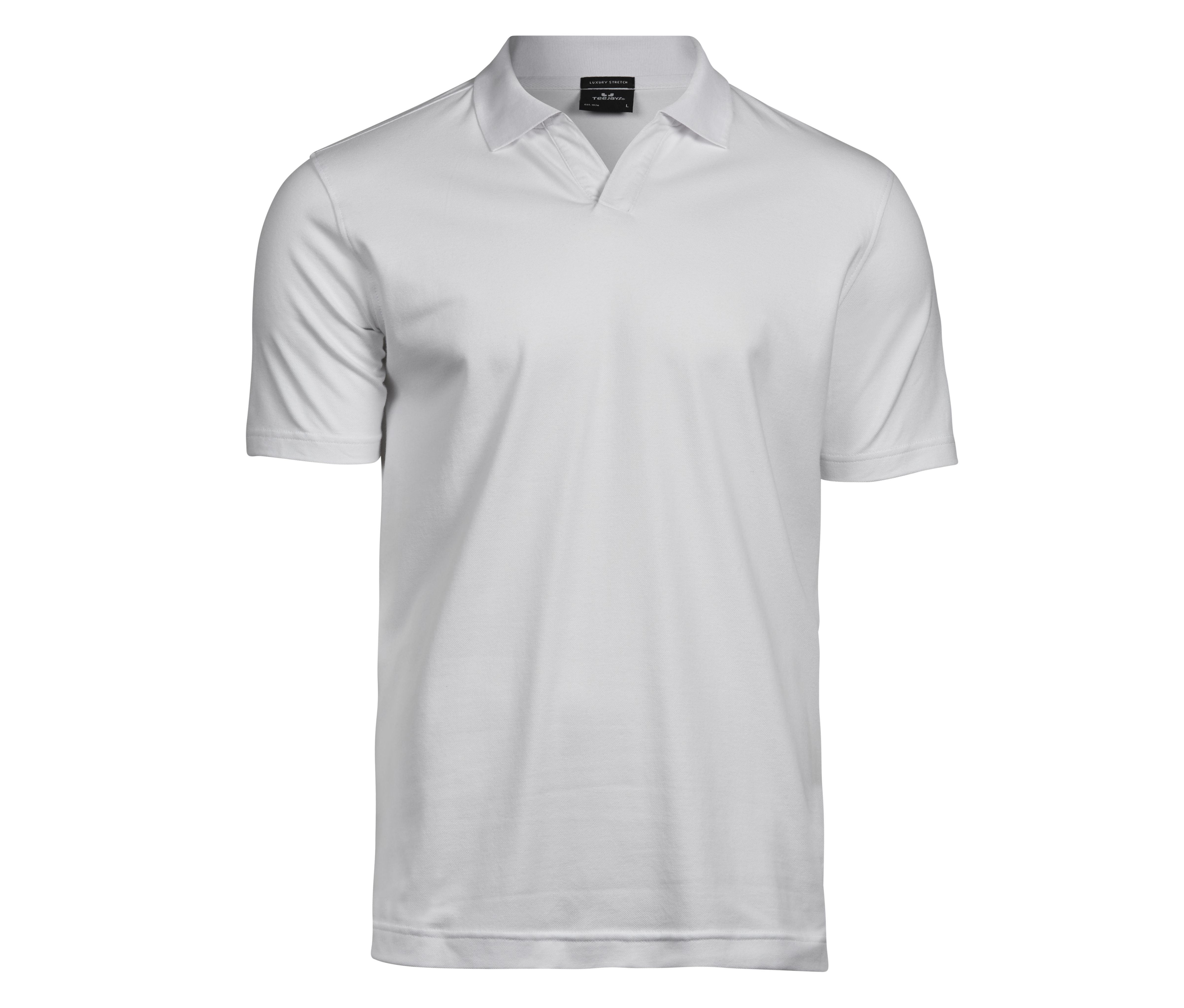 LUXURY STRETCH V-NECK POLO