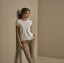 WOMENS ROLL-UP TEE