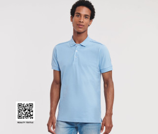 MEN'S FITTED STRETCH POLO