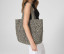 LEOPARD PRINT CANVAS SHOPPER